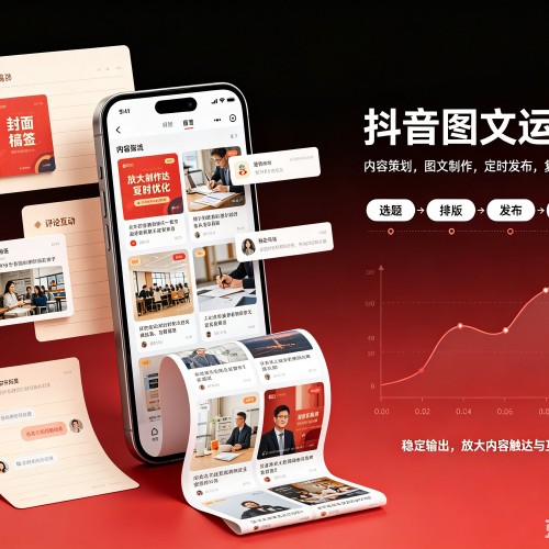 卓资抖音图文代运营服务
